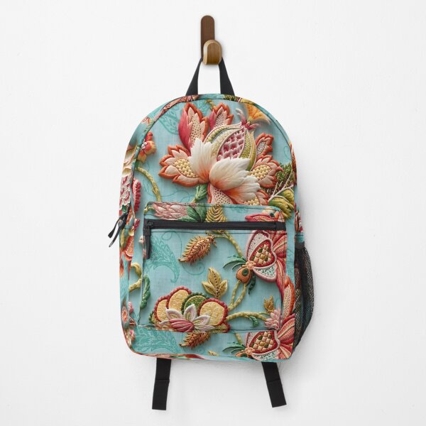 Item preview, Jacobean Crewel Embroidery Pattern designed and sold by Vicky Brago-Mitchell®.