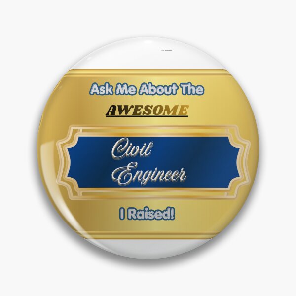 Item preview, Awesome Civil Engineer designed and sold by Jest & Ember.