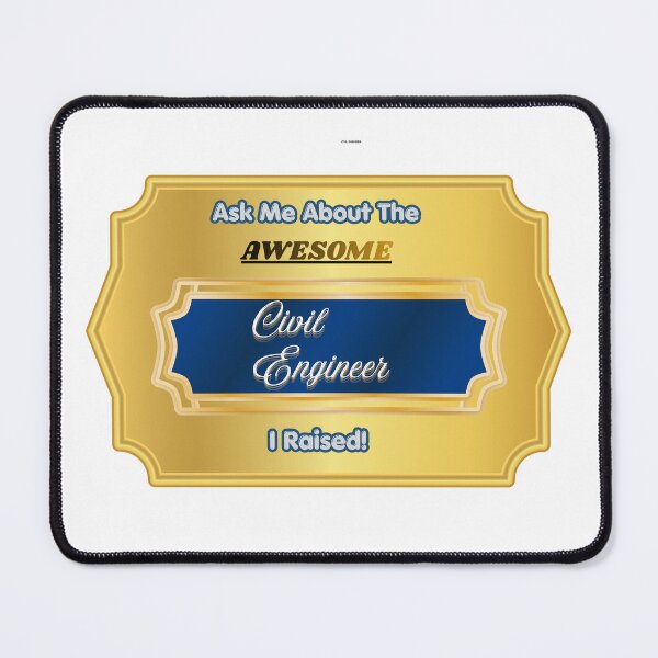 Item preview, Awesome Civil Engineer designed and sold by Jest & Ember.