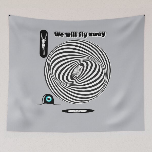 Item preview, We Will Fly Away – Hypnotic Spiral Vision designed and sold by Aimetoi.