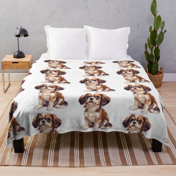 Item preview, Cute Cavalier Puppy | Puppy Portrait | Dog Mom Gift 0002 designed and sold by TheTodayTribe.