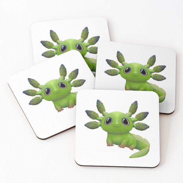 Item preview, Asparagus Axolotl designed and sold by WillowDrawsUS.