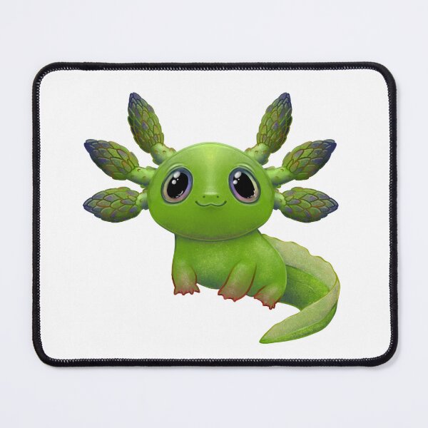 Item preview, Asparagus Axolotl designed and sold by WillowDrawsUS.