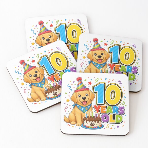 Item preview, Cute 10 Years Old golden retriever Dog Lover  designed and sold by Petsthetic.