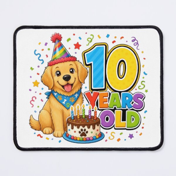 Item preview, Cute 10 Years Old golden retriever Dog Lover  designed and sold by Petsthetic.