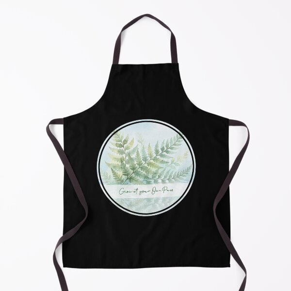 Item preview, Grow At Your Own Pace Fern Watercolor Spiritual Art designed and sold by Osmose-Studio.