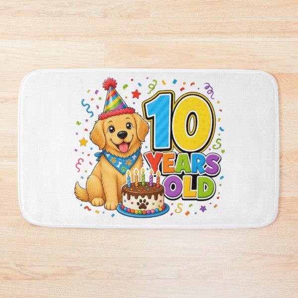Item preview, Cute 10 Years Old golden retriever Dog Lover  designed and sold by Petsthetic.