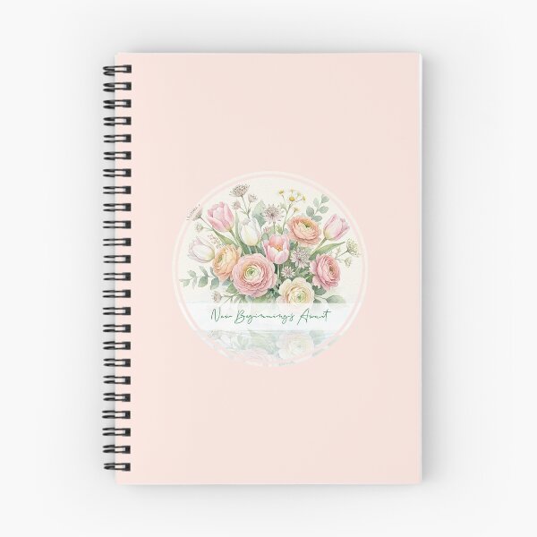 Item preview, New Beginnings Await Spring Flowers Watercolor Spiritual Art designed and sold by Osmose-Studio.