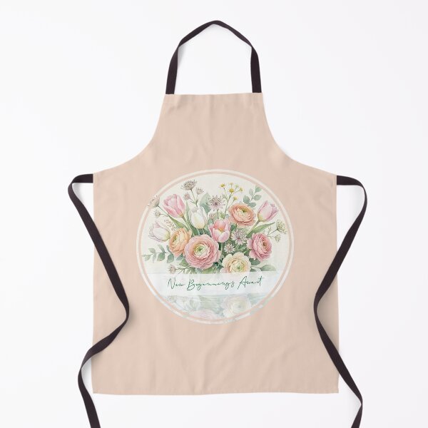 Item preview, New Beginnings Await Spring Flowers Watercolor Spiritual Art designed and sold by Osmose-Studio.