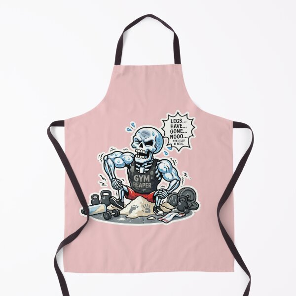 Item preview, Gym Reaper Jelly Legs – Funny Post-Workout Leg Day Humor designed and sold by BreezifyDesignStudio.