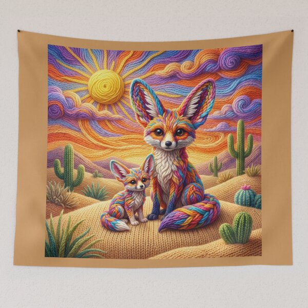 Item preview, Yarn Fennec Fox and Kit designed and sold by Tridentulus.