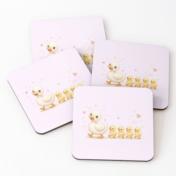 Item preview, Cute kawaii duckling illustration designed and sold by Design by Sara.