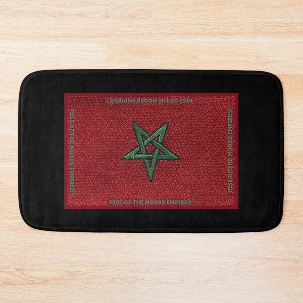 Item preview, Mu’ur (UM) Empire™ al-Benhadiel©™ design, 5 Principles everyway, black background designed and sold by HardyKnitDesign.