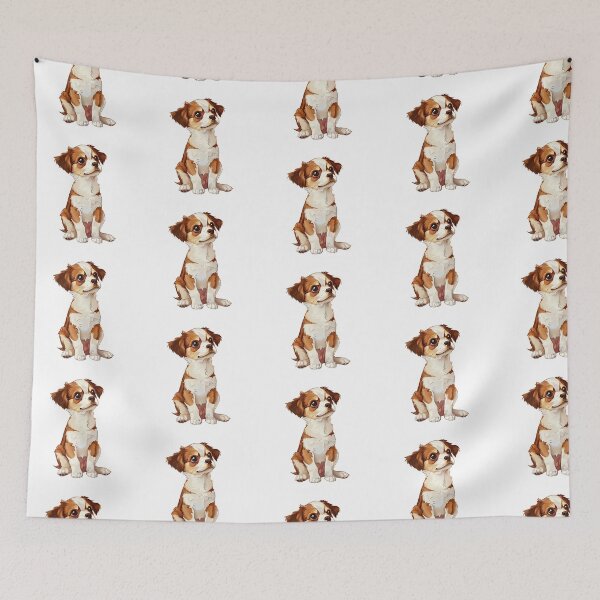 Item preview, Adorable Cavalier Puppy | Puppy Portrait | Dog Mom Gift 0004 designed and sold by TheTodayTribe.