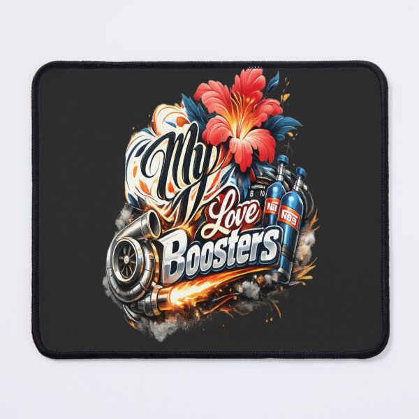 Item preview, My Love Boosters – Turbo Nitro Racing JDM Floral Graphic designed and sold by CatLovers Studio.
