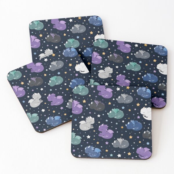Item preview, Sleepy Baby Dragon Stars Blanket designed and sold by Zaydroid.