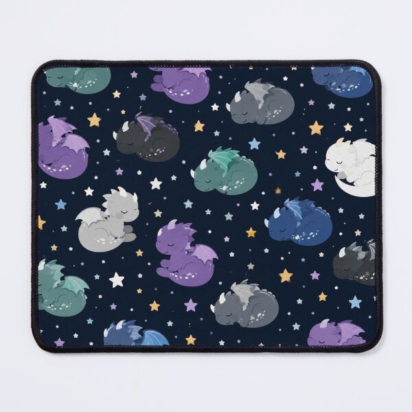 Item preview, Sleepy Baby Dragon Stars Blanket designed and sold by Zaydroid.