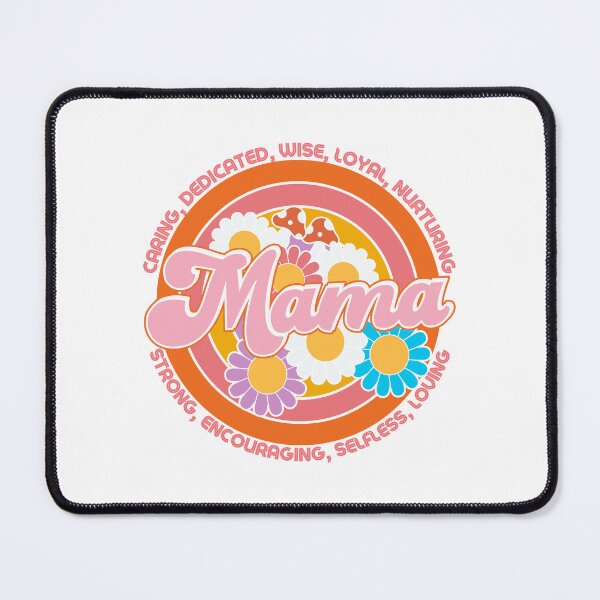 Item preview, Retro Floral Mama – Mother’s Day Tribute designed and sold by LuveraxArt.