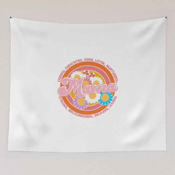 Item preview, Retro Floral Mama – Mother’s Day Tribute designed and sold by LuveraxArt.