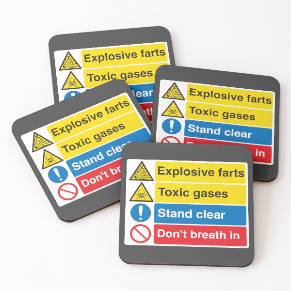 Item preview, Explosive farts sign designed and sold by DesignByMH.