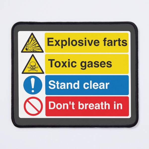 Item preview, Explosive farts sign designed and sold by DesignByMH.