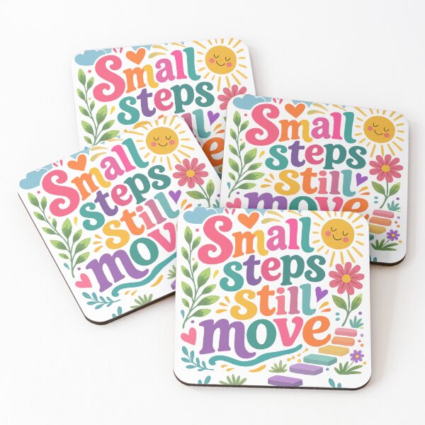 Item preview, Small steps still move designed and sold by The Curious Cow.