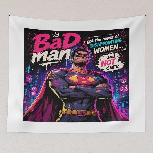 Item preview, BAD MAN – The Power of Disappointing Women designed and sold by Pecata.