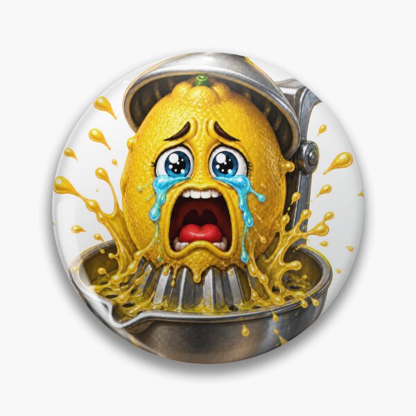 Item preview, Crying Lemon Squeezed in Citrus Juicer designed and sold by jgvisualarts.