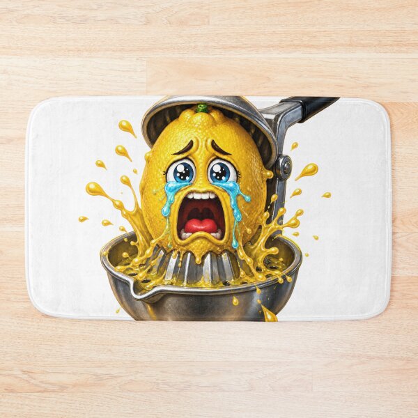 Item preview, Crying Lemon Squeezed in Citrus Juicer designed and sold by jgvisualarts.