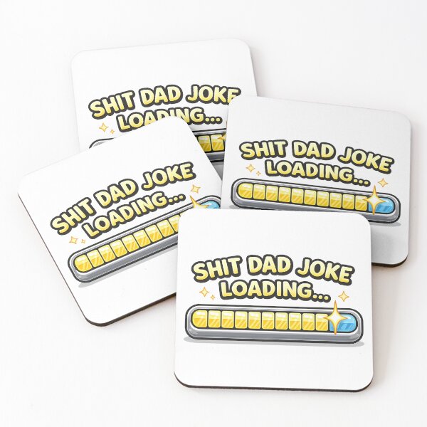 Item preview, Shit Dad Joke Loading Funny Father’s Day Gift Design designed and sold by UrbanKangaroo.
