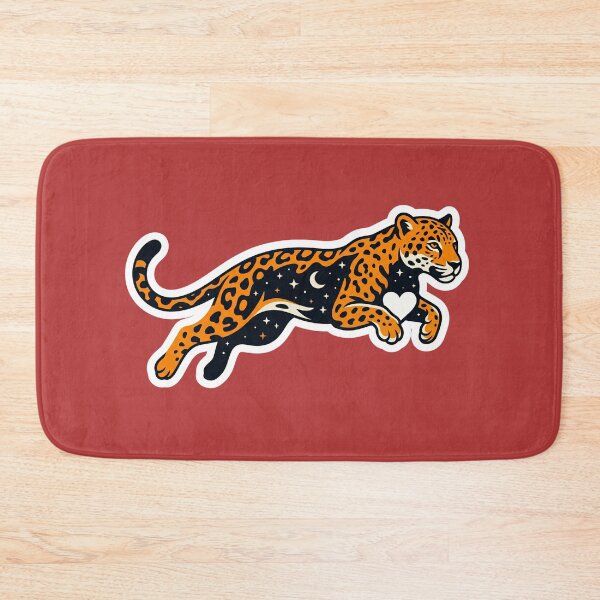 Item preview, ​Cosmic Jaguar Heart: Celestial Starry Love Art designed and sold by NadinGerasi.