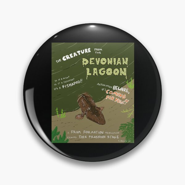 Item preview, Tiktaalik - Creature from the Devonian Lagoon designed and sold by T.K. Arispe.