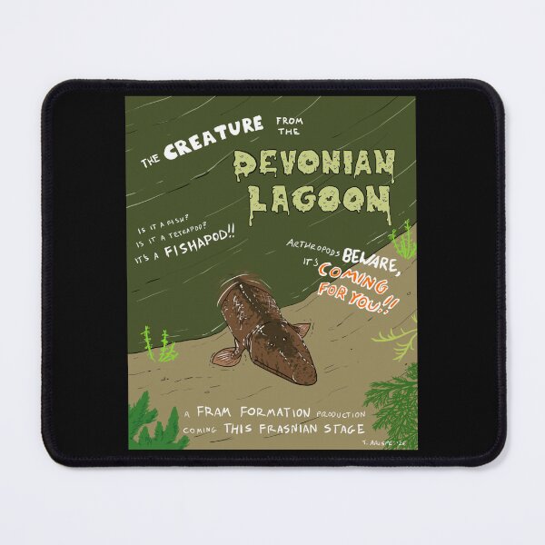 Item preview, Tiktaalik - Creature from the Devonian Lagoon designed and sold by T.K. Arispe.