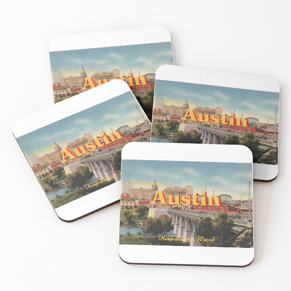 Item preview, Greetings from Austin Postcard designed and sold by Caroline Bowers.