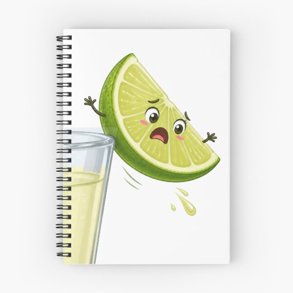 Item preview, Funny Scared Lime Slice Falling Into a Glass designed and sold by jgvisualarts.