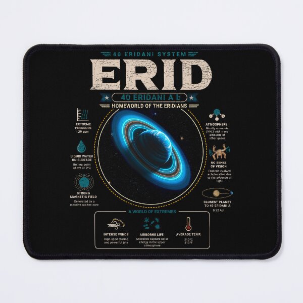 Item preview, Erid - Homeworld of the Eridians designed and sold by arthook.