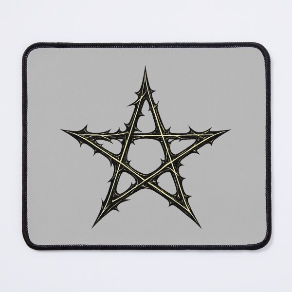 Item preview, Thorn Pentagram — Ritual Gothic Symbol designed and sold by DreamMachine69.
