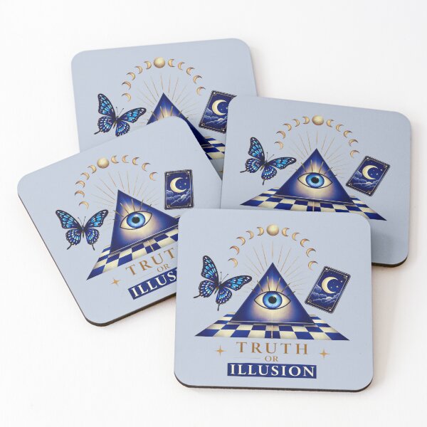 Item preview, Truth or Illusion – Mystic Eye Symbol Design designed and sold by Aimetoi.