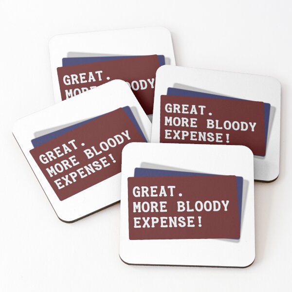 Item preview, Great. More bloody expense! designed and sold by DesignByMH.
