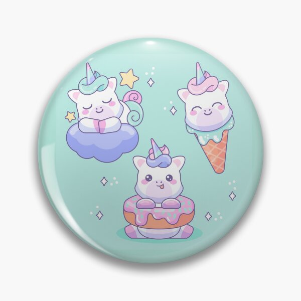 Item preview, kawaii unicorn designed and sold by purple dojo store.