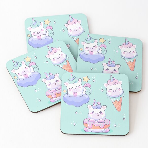 Item preview, kawaii unicorn designed and sold by purple dojo store.