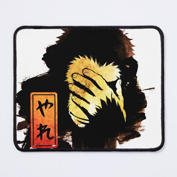 Item preview, Facepalm monkey meme – Sumi-e Fantasy Silhouette designed and sold by AnmForge.