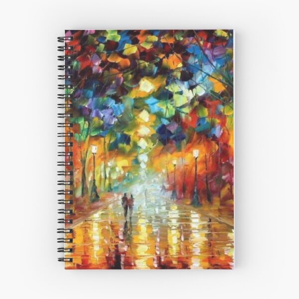 Item preview, Romantic Evening Park Walk - Reflective Pavement & Vintage Street Lamps designed and sold by M&M Lifestyle Hub.