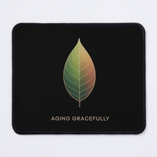 Item preview, Aging Gracefully | Vintage Botanical Leaf Minimalist Nature Design designed and sold by ArcticFoxStudio.