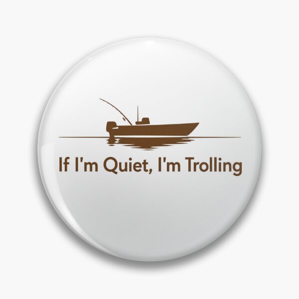 Item preview, If I’m Quiet I’m Trolling | Funny Introvert Fishing Shirt designed and sold by ZorviqueStudio.