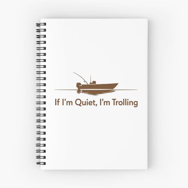 Item preview, If I’m Quiet I’m Trolling | Funny Introvert Fishing Shirt designed and sold by ZorviqueStudio.