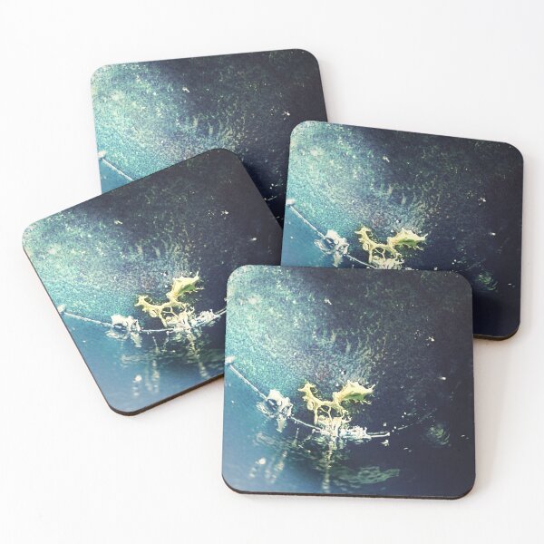 Item preview, Photo Illustration: Fox walk through the night forest designed and sold by Enerjetal.