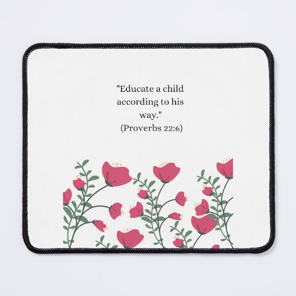 Item preview, Educate a child according to his way 2 designed and sold by Meaningifts.