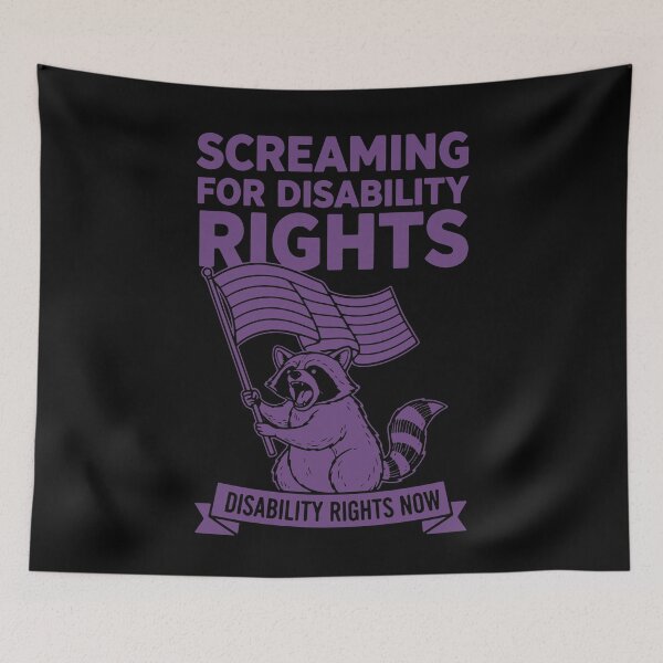 Item preview, Disability awareness disability rights autism designed and sold by LuminOrb.