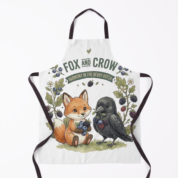 Item preview, Sweet Fox & Crow Art designed and sold by AetherEcho.